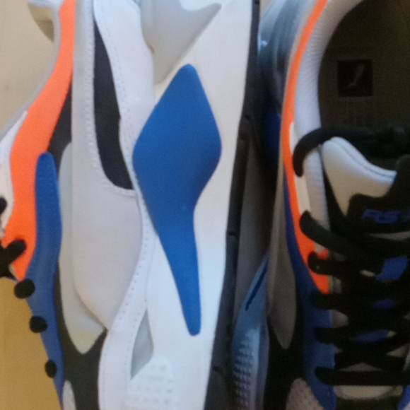 Puma RS-X Running System sneakers..blue and orange. - Picture 5 of 9